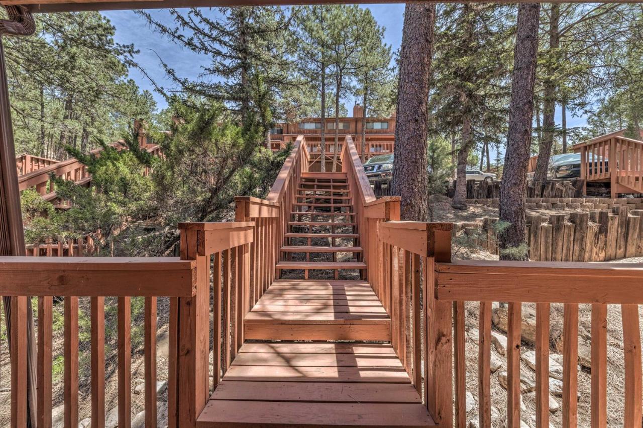 Forested Ruidoso Condo With Deck And Fireplace! Bagian luar foto